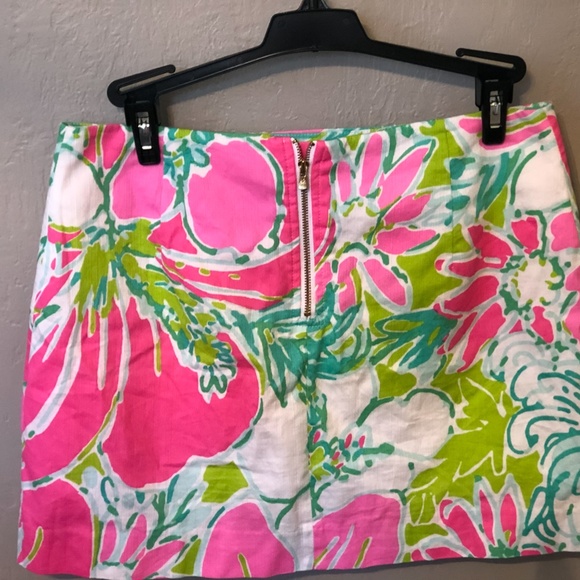 Lilly Pulitzer Pink Daisy Fun Skort 0 - Picture 3 of 8
